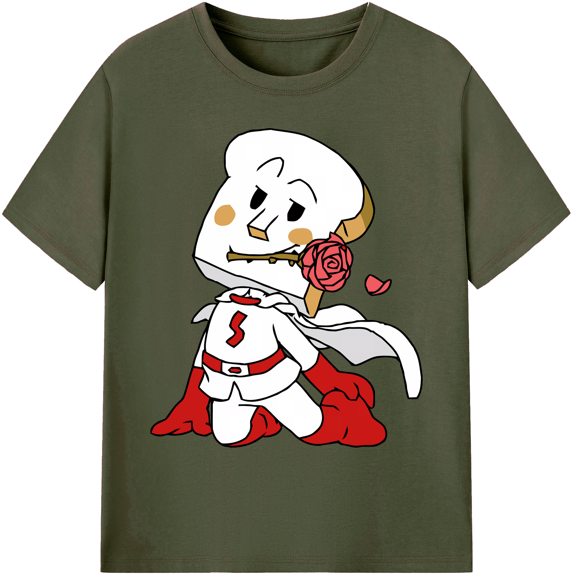 （画像用） アンパンマン Anpanman 綿100％ メンズ半袖Tシャツ｜肌触りやわらか＆通気性